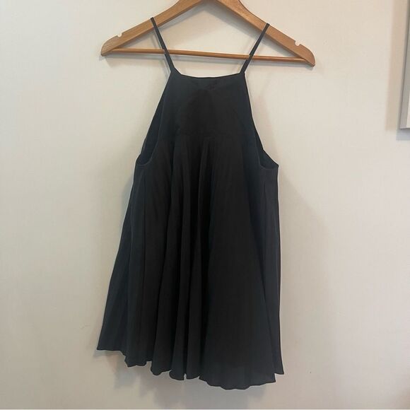 Hunter Bell Pleated Keyhole Harrison Tunic Top in Size M - Picture 2 of 7